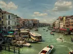 Of all the Venice canals, the Grand Canal is the greatest and perhaps the most beautiful avenue in the world. A beautiful avenue of water lined with palaces