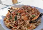 I make this spaghetti recipe and I'm on the Amalfi Coast. I can feel that gentle breeze in the air, fragrant with the scent of the sea, jasmine and lemons.