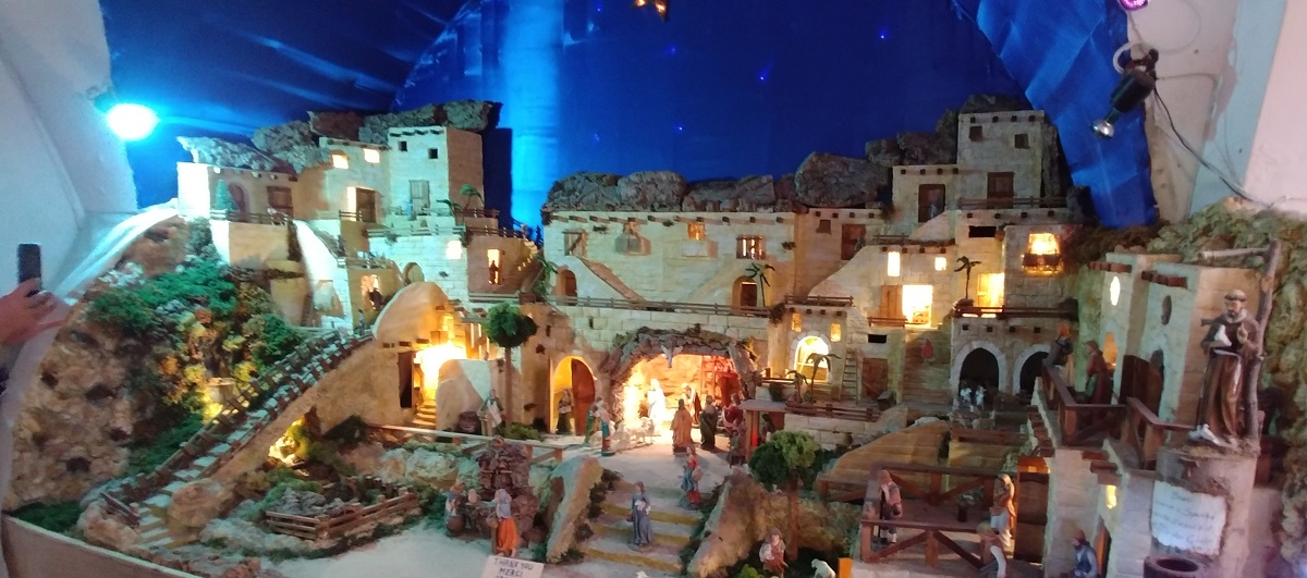 Nativity scene in Bari