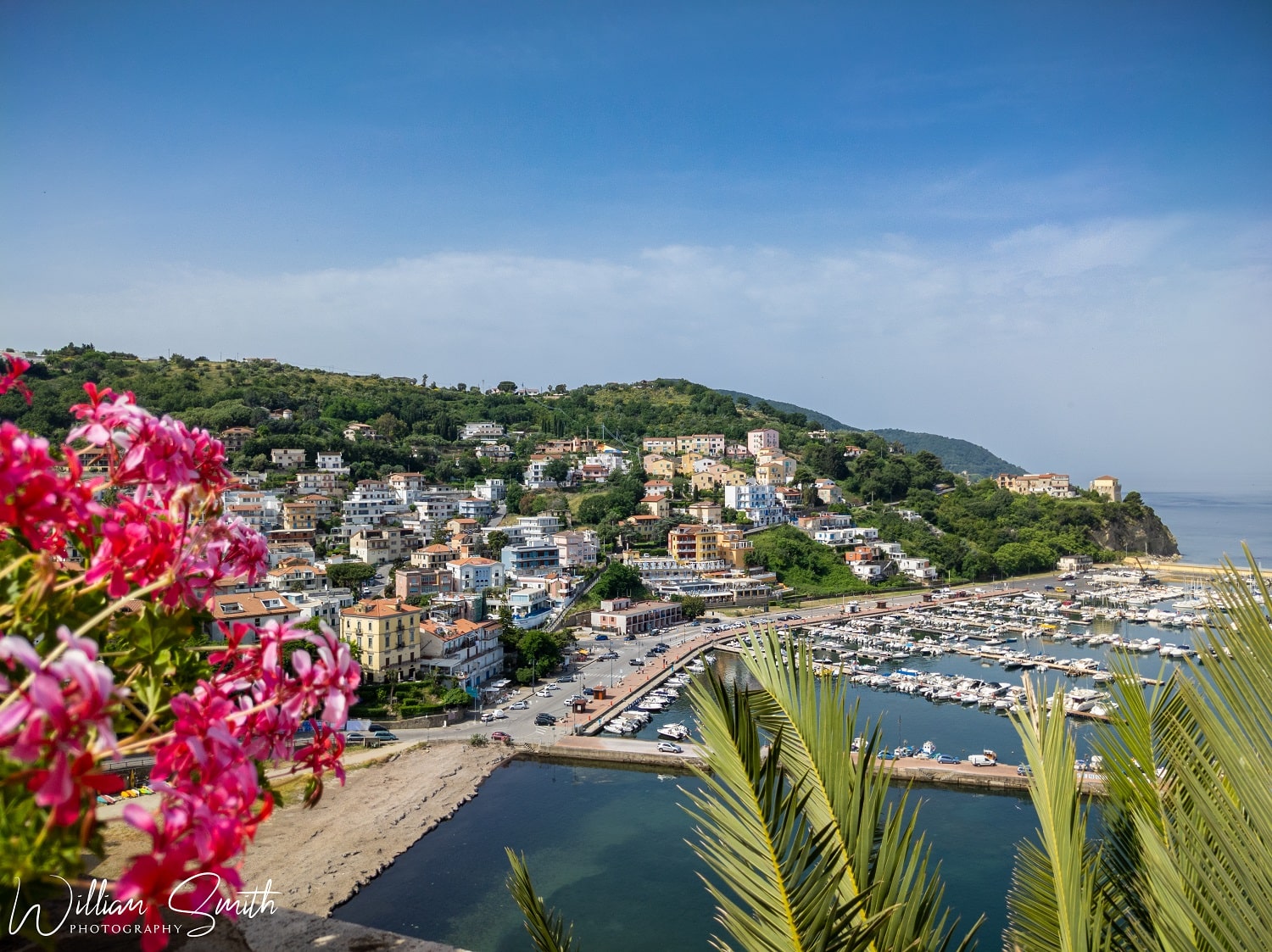A view of the port of Agropoli, Cilento