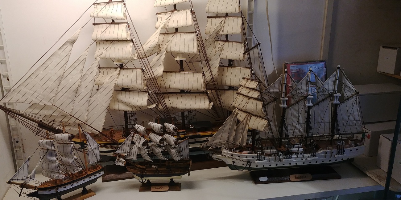 Handcrafted wooden boats