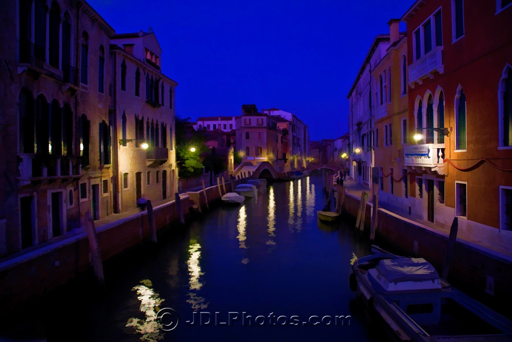 Night on the Canals of Venice