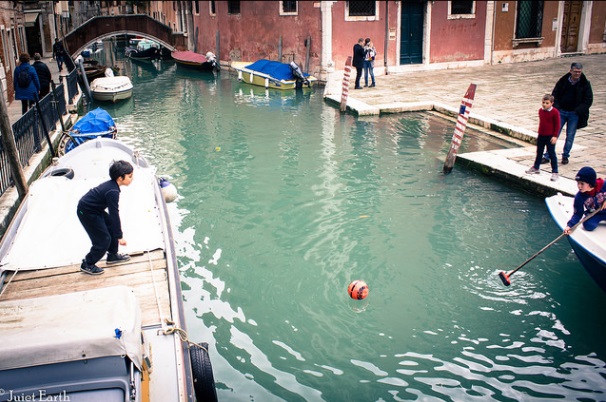 Ball in the Canal of Venice
