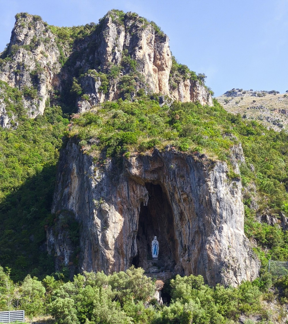Madonna in a Cave in Orsomarso