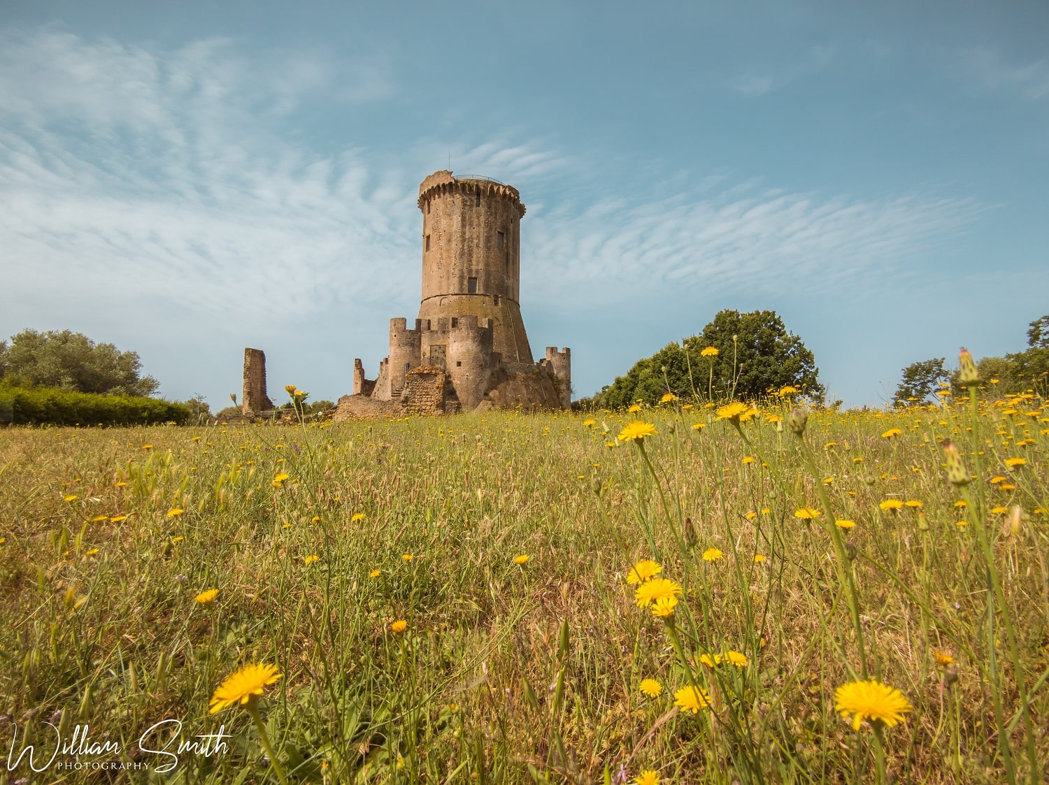 Medieval tower of Velia