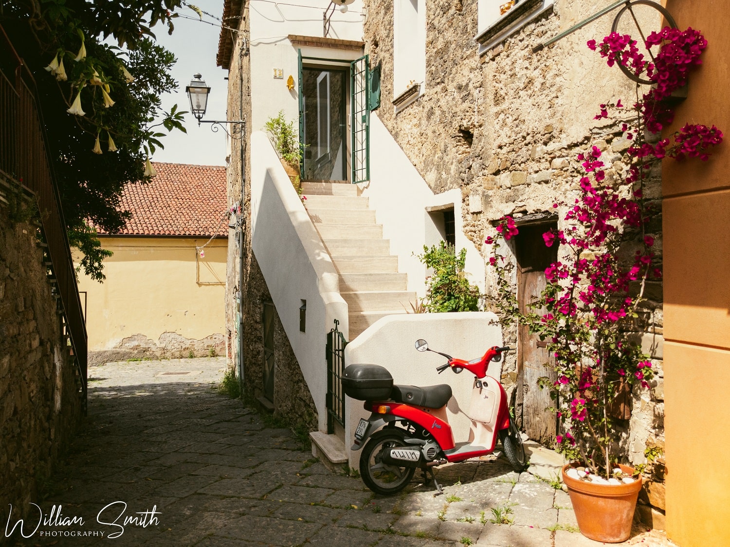 Street scene in Velia, Cilento