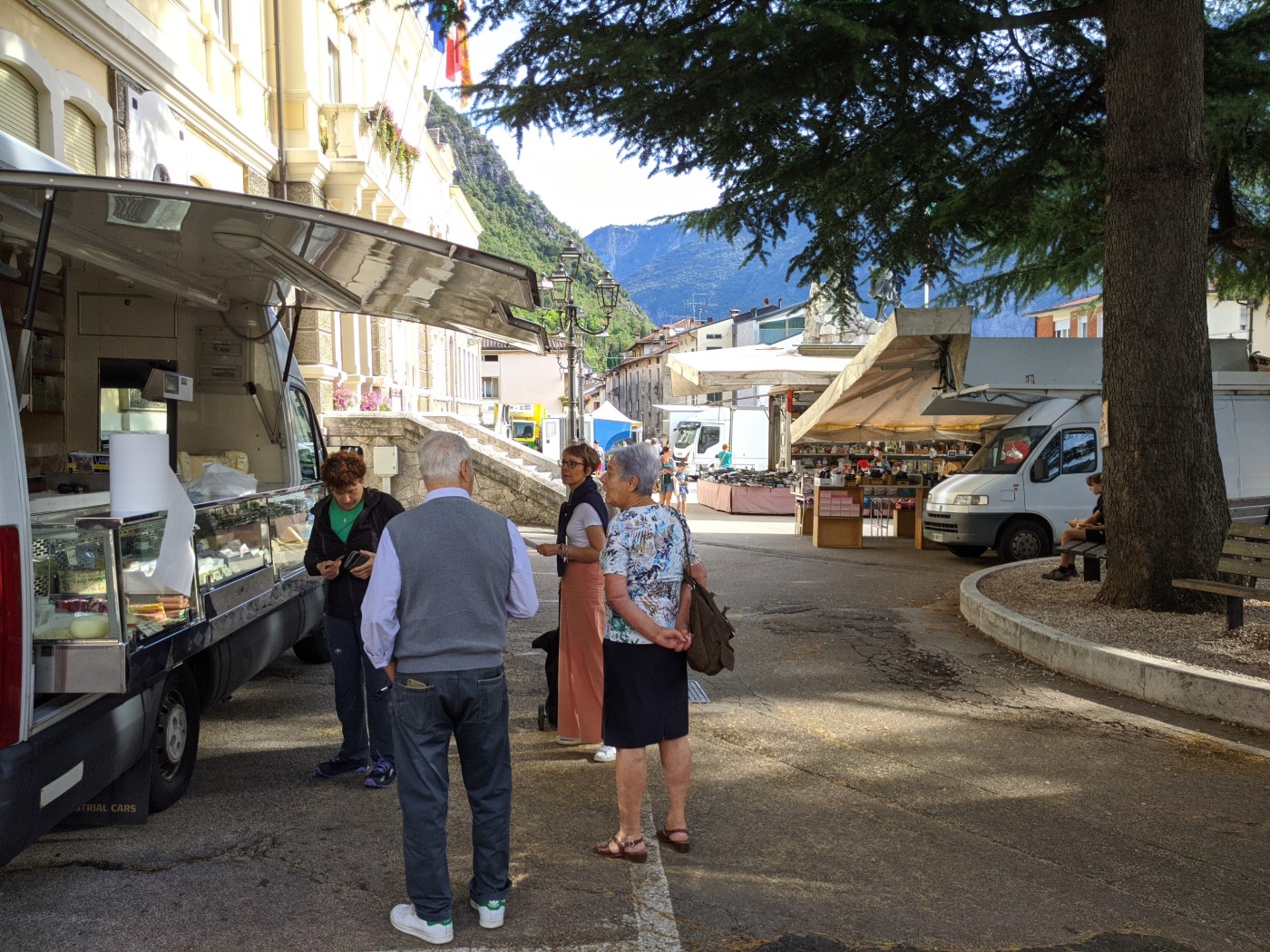 Arsiero market day Arsiero market day