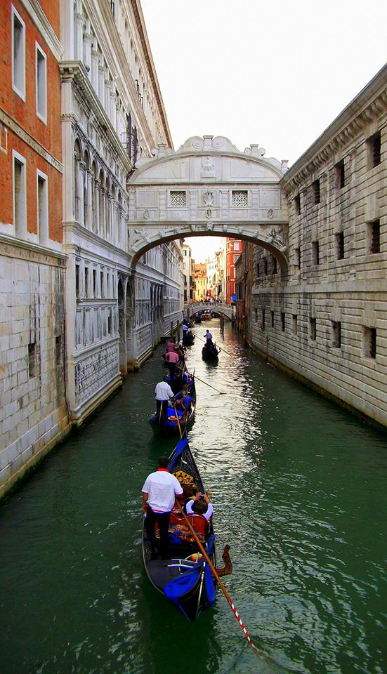 Bridge of Sighs in Venice