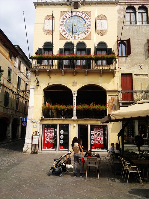 Clock in Piazza