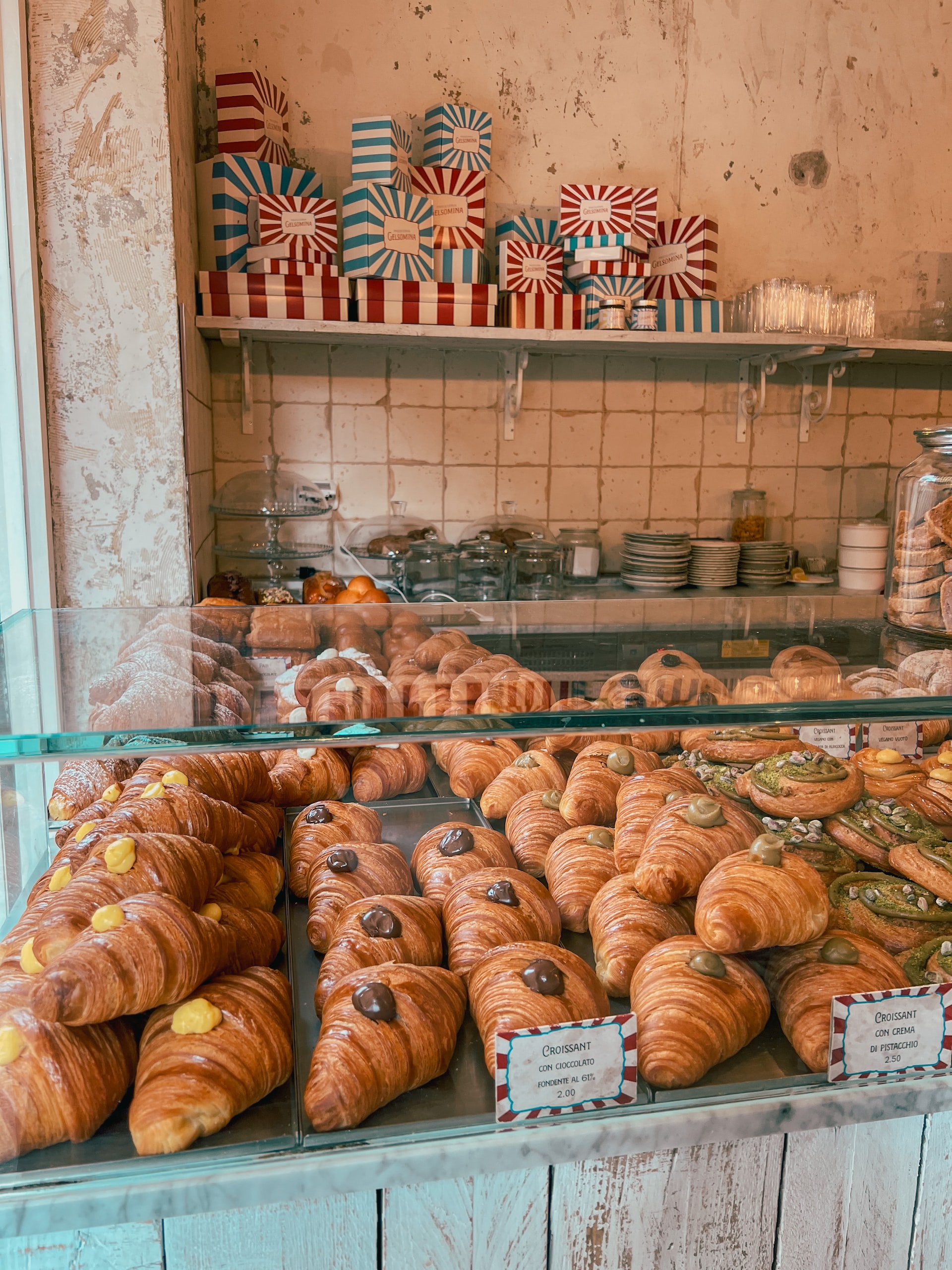 Croissants in Milan
