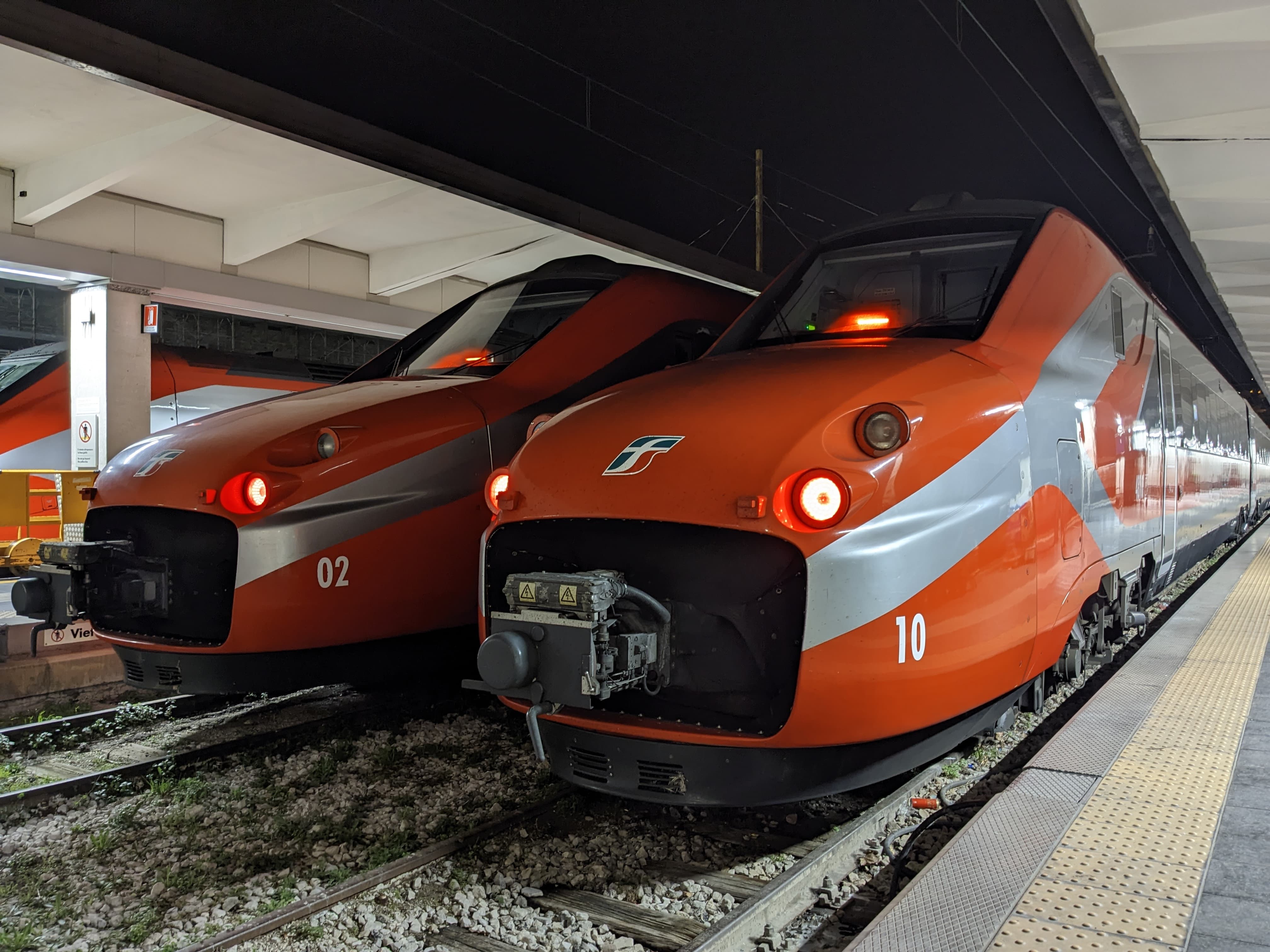 Fast trains in Italy