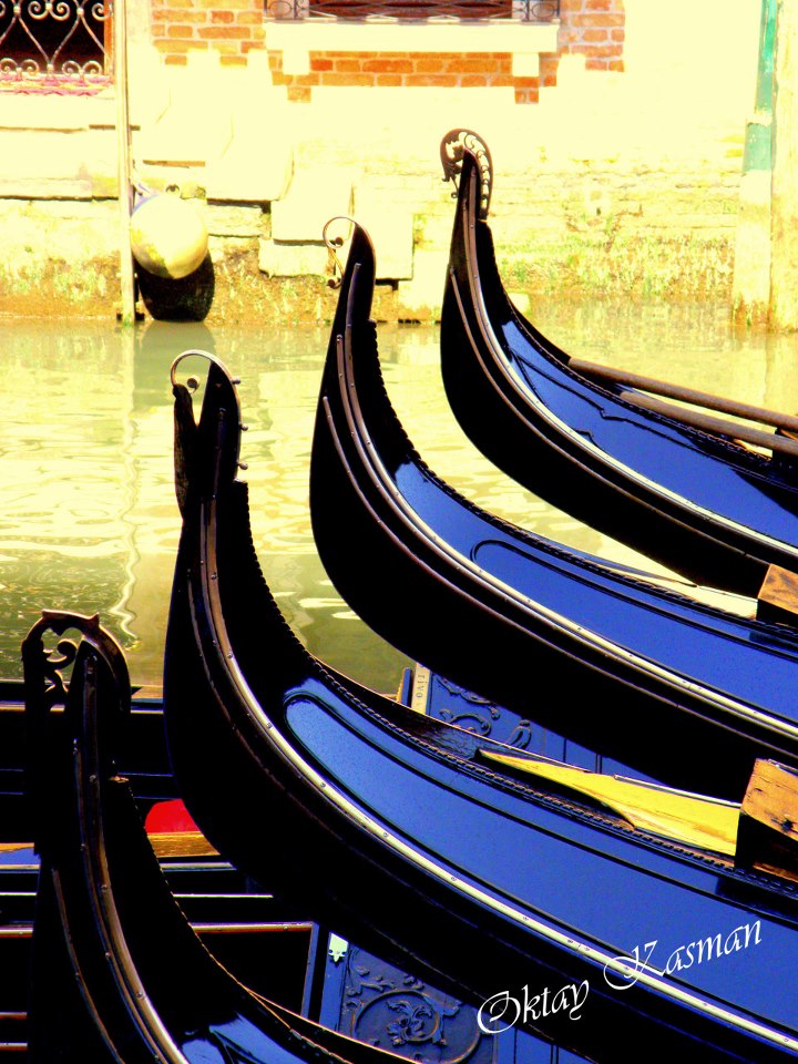 Four Venice Gondolas