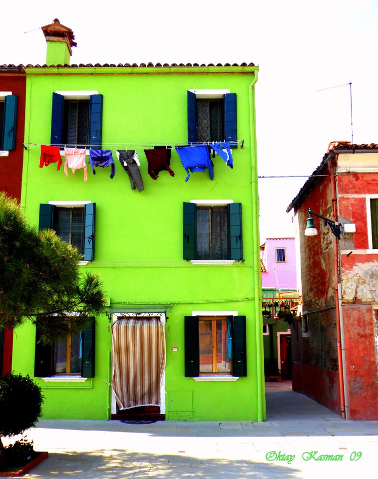 Burano Colored Houses