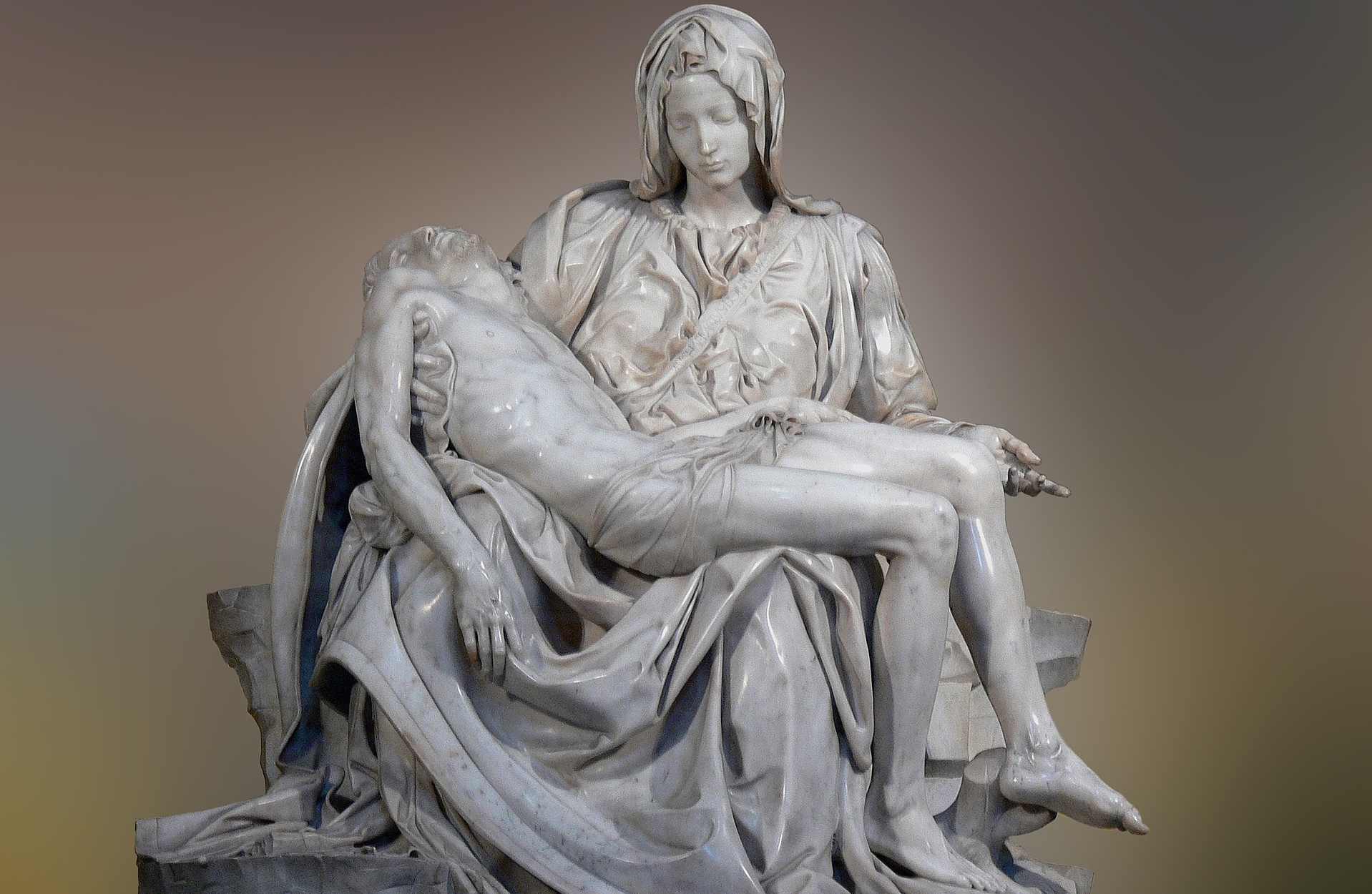 La Pietà Statue by Michelangelo