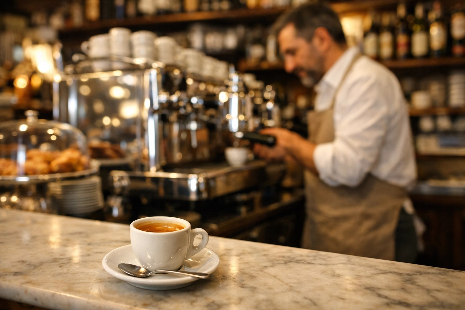 Typical bar in Italy