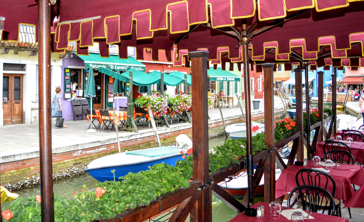 Restaurant in Burano