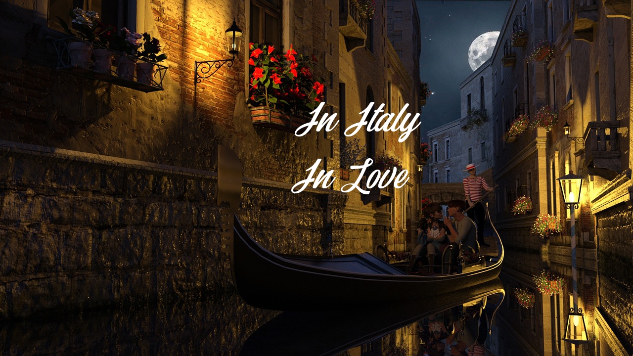 Romantic gondola ride