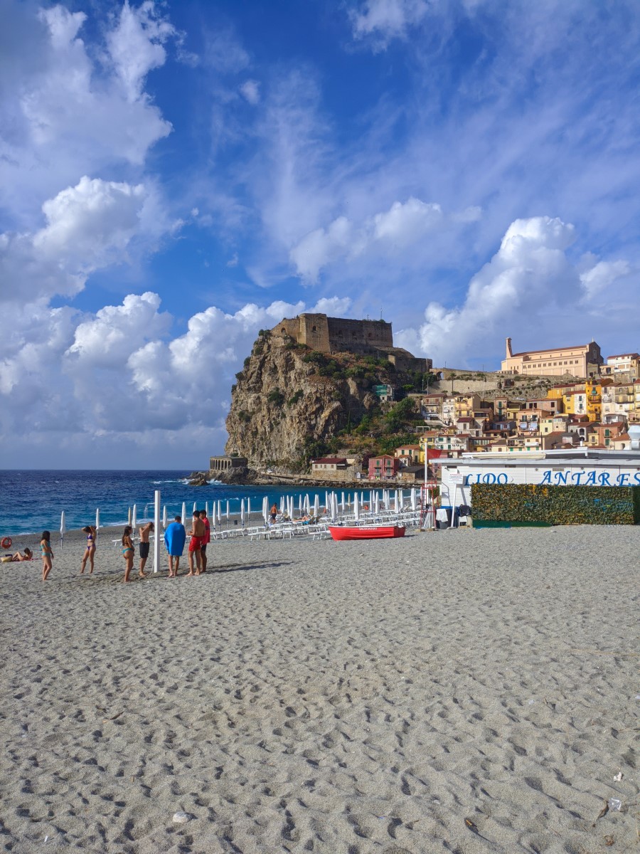 Marina Grande Beach in Scilla, Calabria