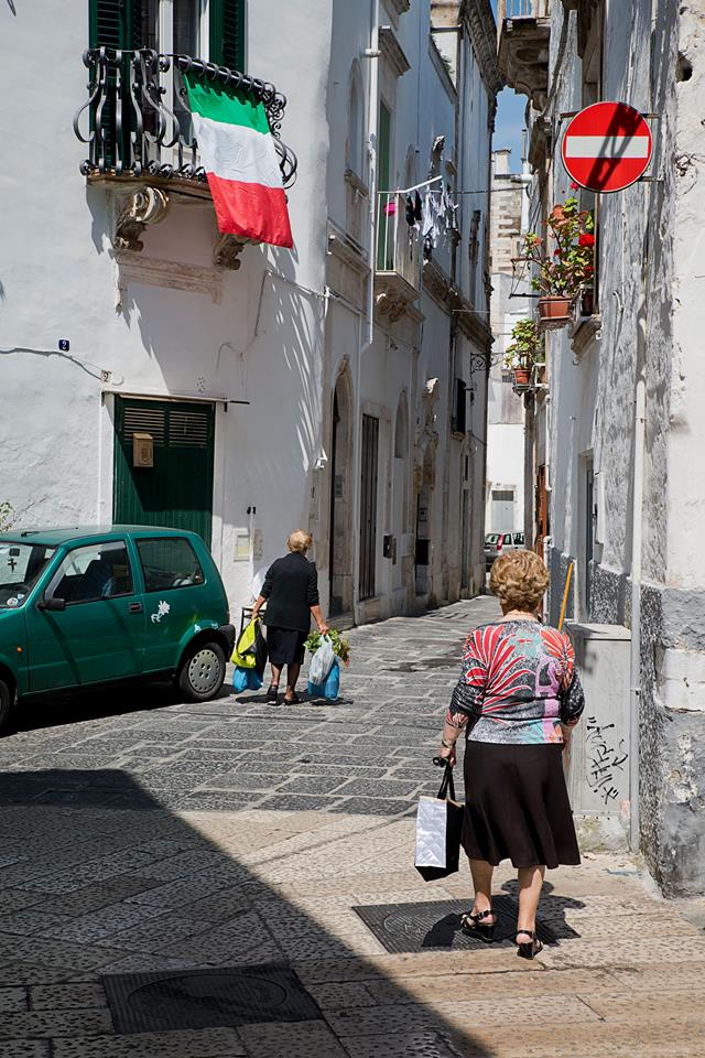 The city of Bari in Puglia