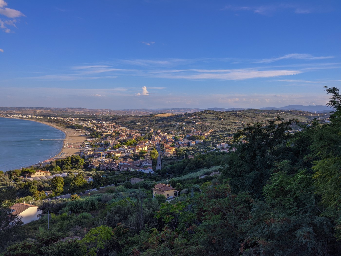 A view of the beach in Vasto A view of the beach in Vasto
