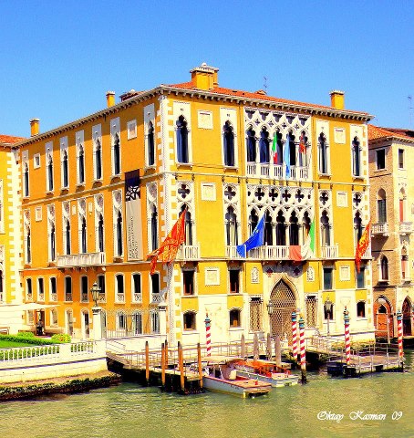 Buildings of Venice Italy 