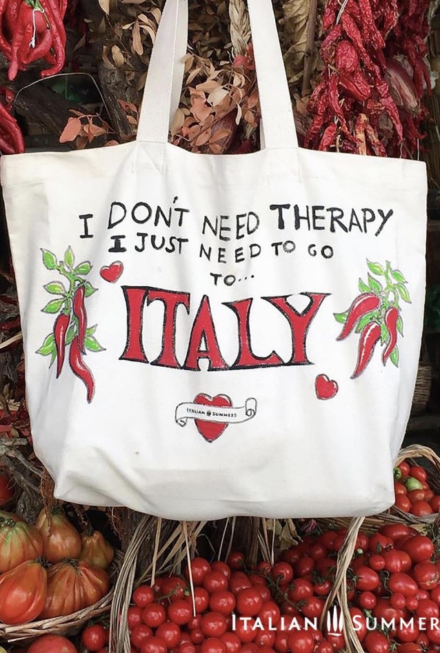 Italian tote bag