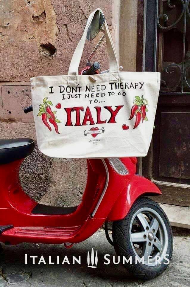Italian tote bag