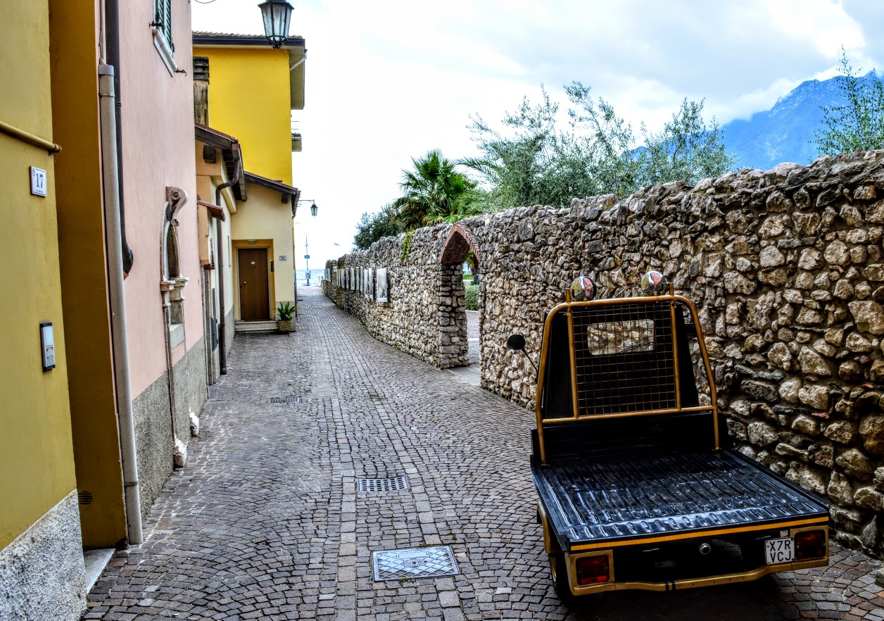 Walking through Torbole