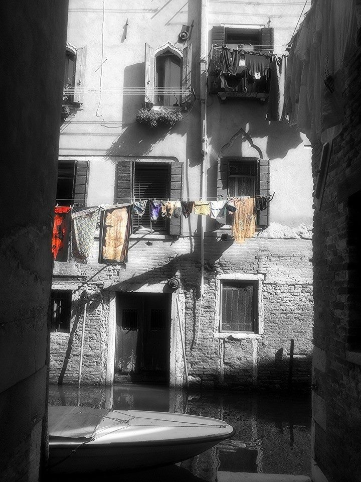 Washing in Venice