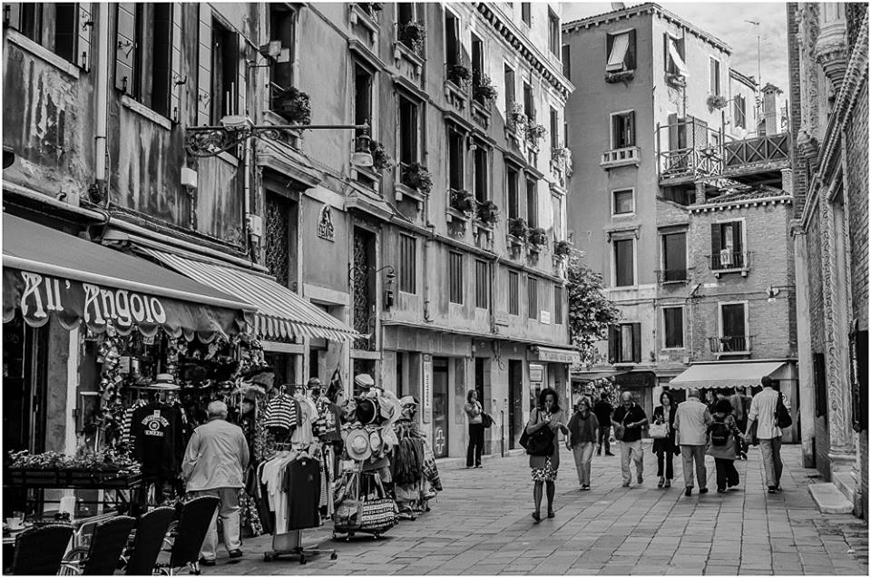 Black and White Venice