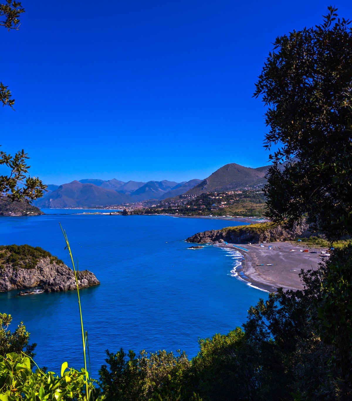 View of the Calabrian Coast