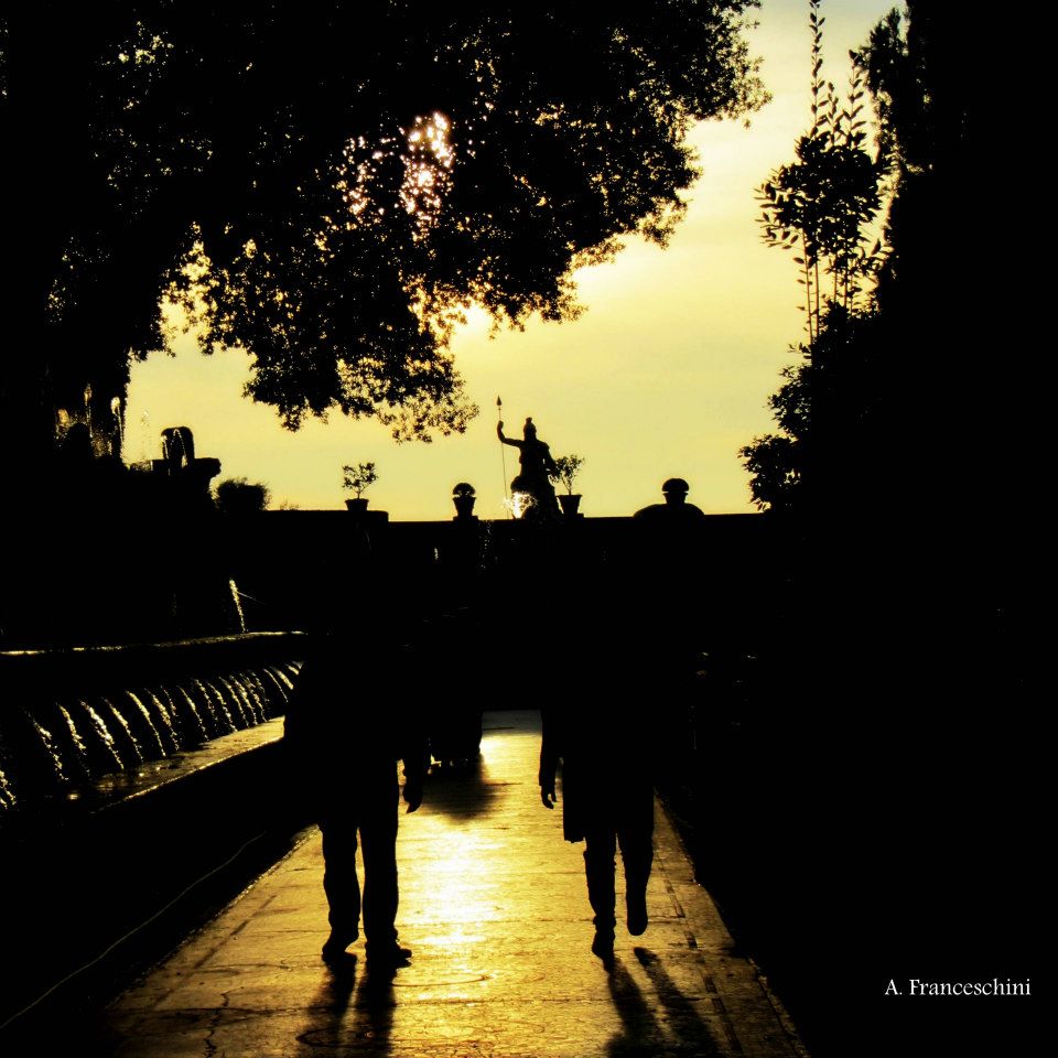 Villa D'Este at Sunset 